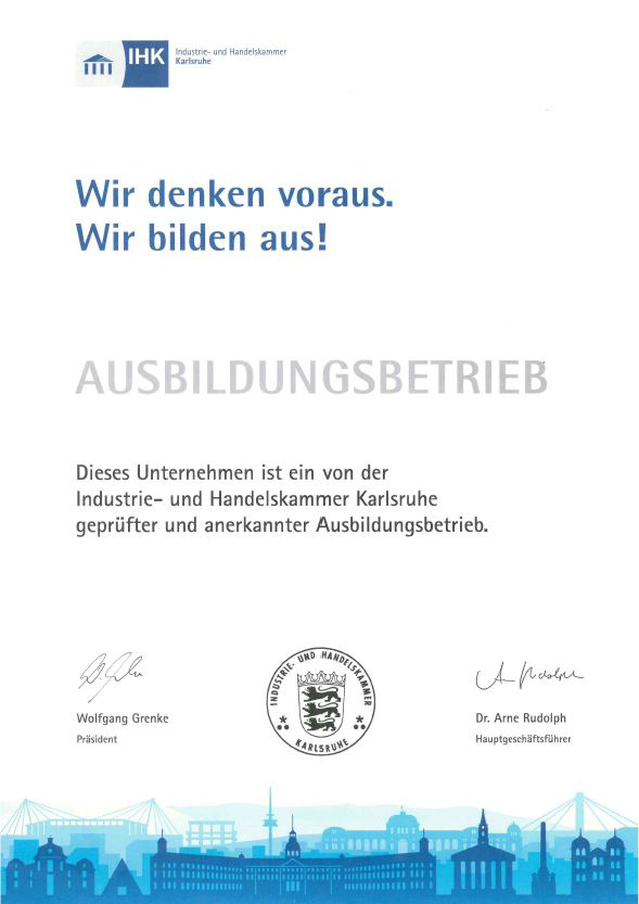 IHK-Ausbildungsbetrieb